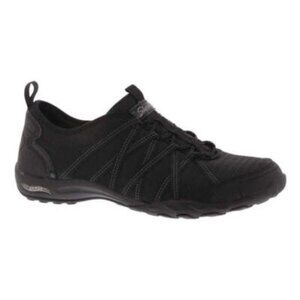 Skechers   Women's   Active   Arch   Fit   Comfy Slip-On -100278   Black Sneaker